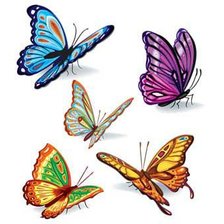 Схема вышивки «babochka»