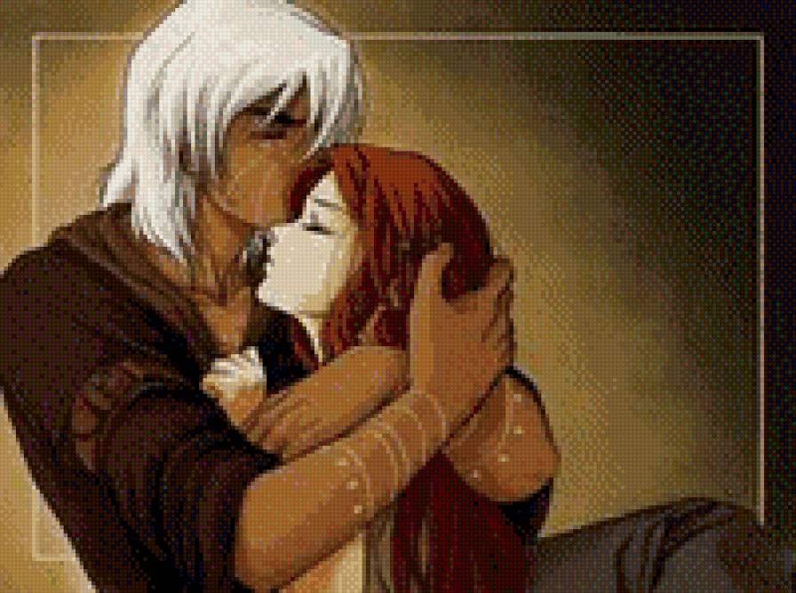 №435788 - поцелуй, пара, девушка, мужчина - предпросмотр