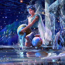 Схема вышивки «Кагайя ВОДОЛЕЙ»