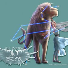 Схема вышивки «ЛЕВ Кагайя»