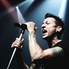 Схема вышивки «Chester Bennington»