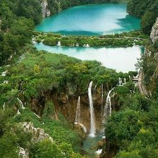 Схема вышивки «водопад»