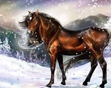 Схема вышивки «красивые лошади (подборка)»