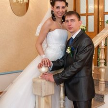 Схема вышивки «Первый семейный портрет»