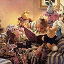 Схема вышивки «сказка игрушкам»