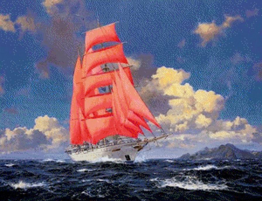 АЛЫЕ ПАРУСА - предпросмотр