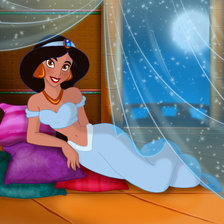 Схема вышивки «жасмин»