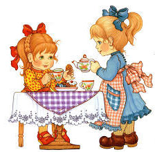 Схема вышивки «детское чаепитие»