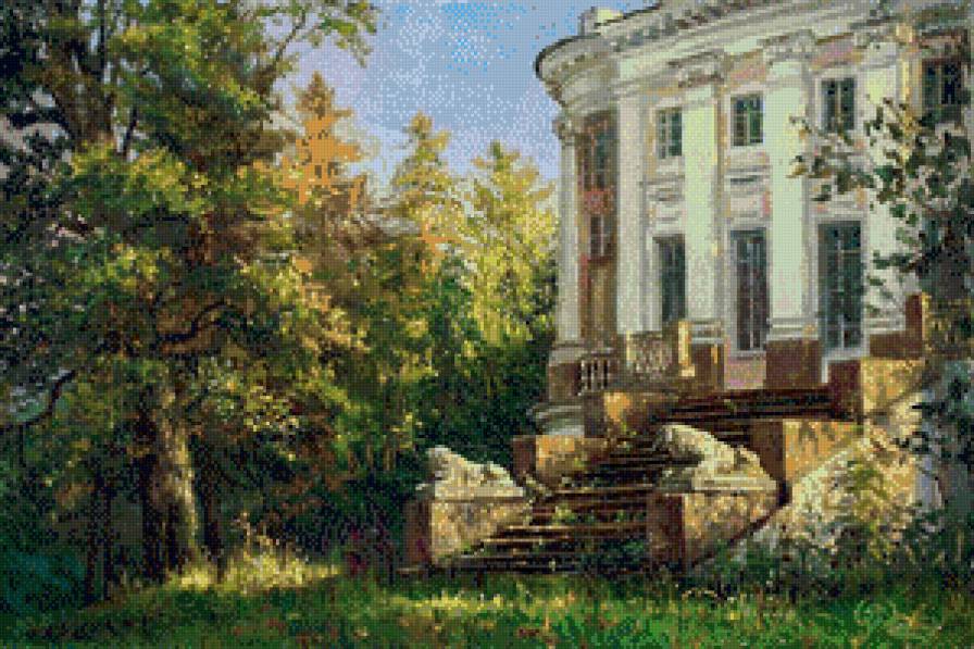 худ.в.жданов - усадьба, лес - предпросмотр