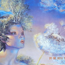 Схема вышивки «Дыхание природы»