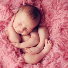 Схема вышивки «Младенец»