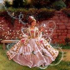 Схема вышивки «серия "женщины"»