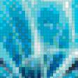 Предпросмотр схемы вышивки «Ледяной цветок,абстракция» (№436811)