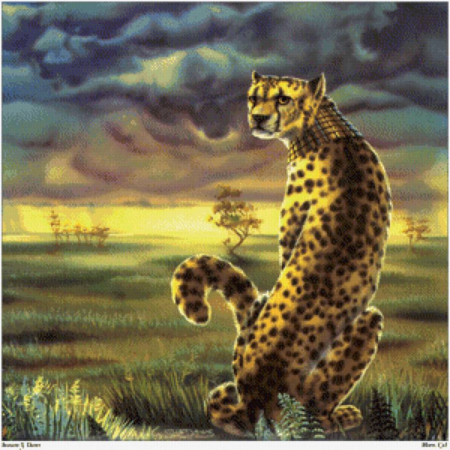 гордая кошка - ягуар, животные, зверь, природа - предпросмотр