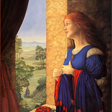 Схема вышивки «ожидание»