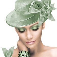 Схема вышивки «Девушка»