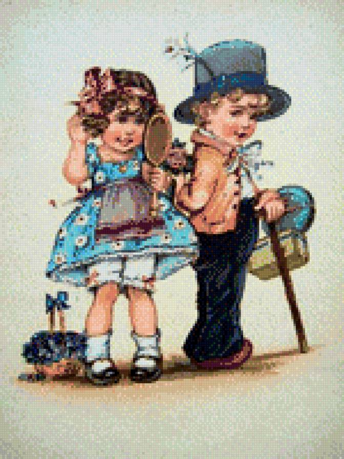 дети - карнавал, дети, свидание - предпросмотр