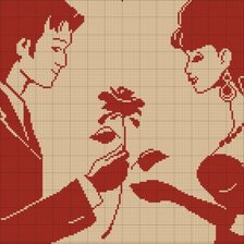 Схема вышивки «Свидание»