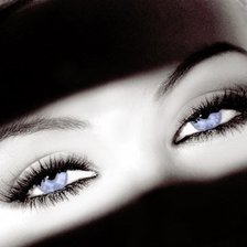 Схема вышивки «Глаза»