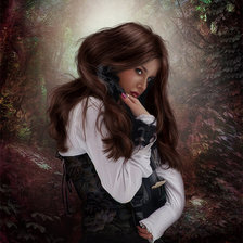 Схема вышивки «одиночество»