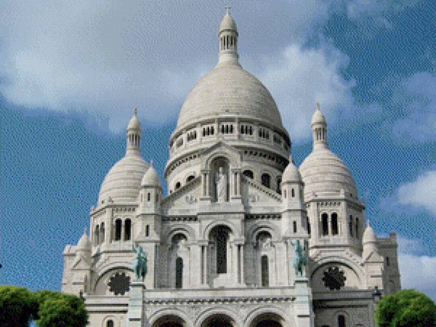 Монмартр - франция - предпросмотр