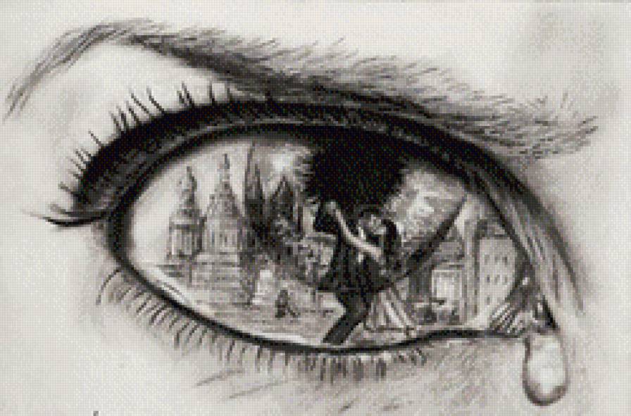 Взгляд - поцелуй, девушка, пара, мужчина - предпросмотр