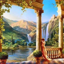 Схема вышивки «отдых»