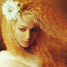 Схема вышивки «Девушка»