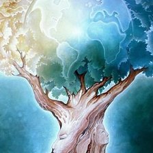 Схема вышивки «Дерево)»