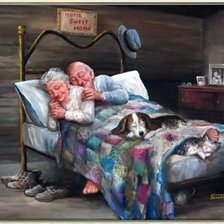 Схема вышивки «вдвое»