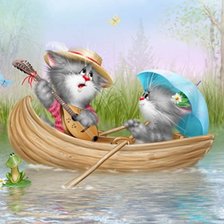 Схема вышивки «вечерняя серенада»