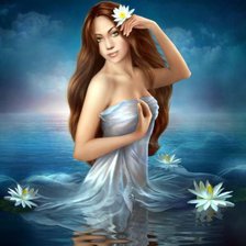 Схема вышивки «из воды»