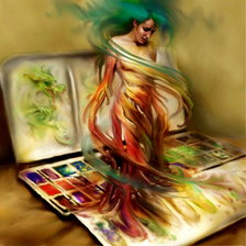 Схема вышивки «вдохновение»