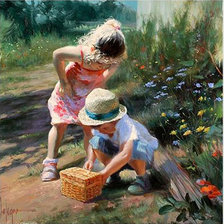 Схема вышивки «Серия "Очаровашки"»