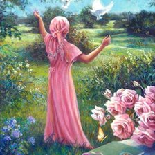 Схема вышивки «Серия "Она"»