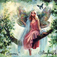 Схема вышивки «Феечка»