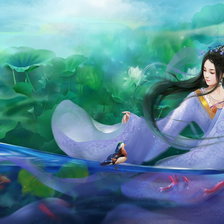 Схема вышивки «Светлый Ангел»