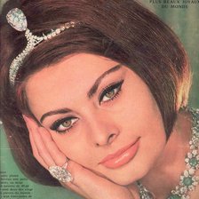 Схема вышивки «софи лорен»