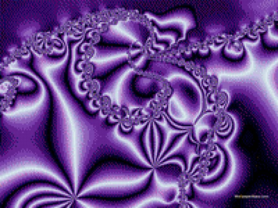 Узор - сиреневый - предпросмотр