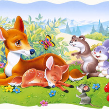 Схема вышивки «животные»