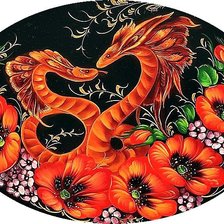 Схема вышивки «Дракончики»