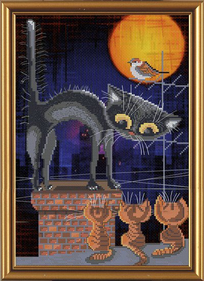 кот на крыше - оригинал