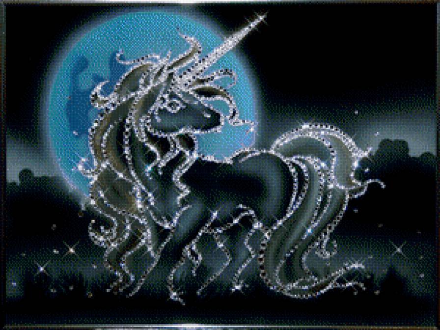 единорог - единорог, фэнтази, лощадь - предпросмотр