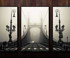 Схема вышивки «Триптих"Мост"»