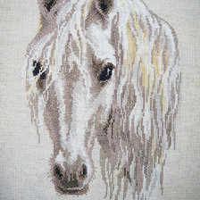 Схема вышивки «луна»