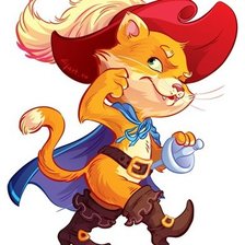 Схема вышивки «мушкетер»