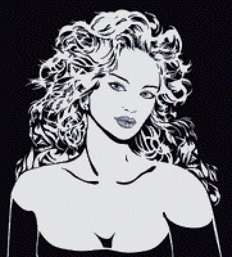 девушка - монохром, девушка, люди - предпросмотр