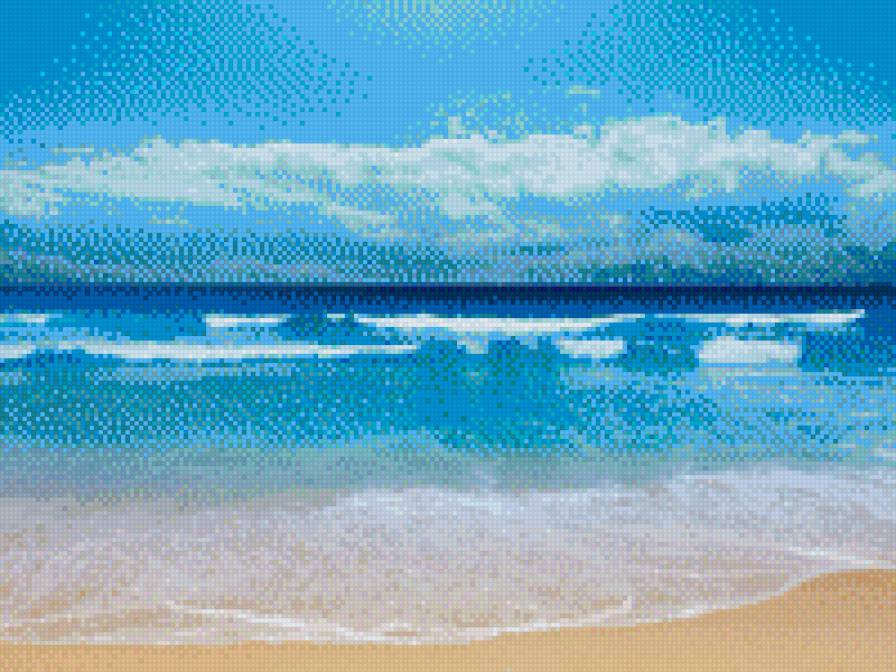 Море - пляж, волны, море - предпросмотр