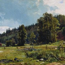 Схема вышивки «шишкин»