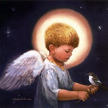 Схема вышивки «Серия "Ангелы"»